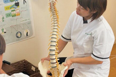 理学療法士の経験を活かした施術